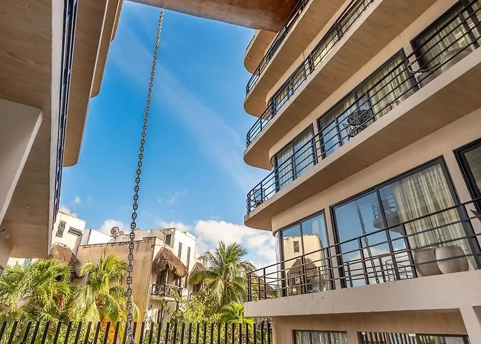 Luxury 2bd 2ba Ocean View 200m From Hébergement de vacances Playa del Carmen